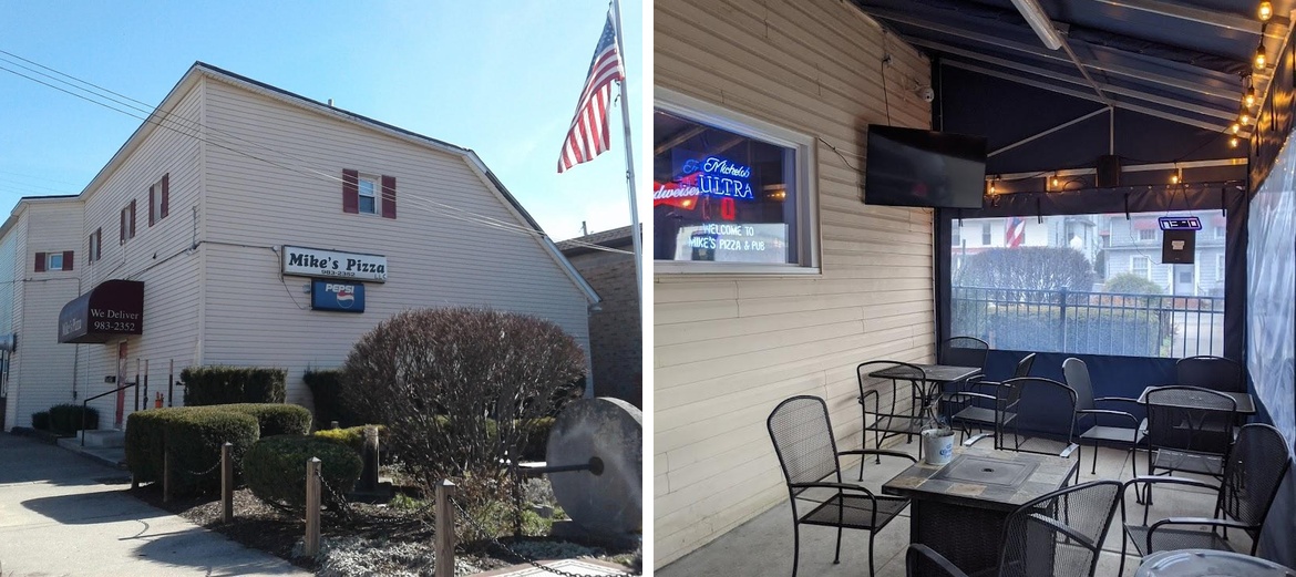 Mike's Pizza and pub Menu